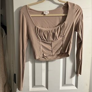 le lis long sleeve top
